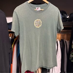 Vintage 90s Nike Hoops Graffiti Graphic Basket Ball T-Shirt Made in USA Large